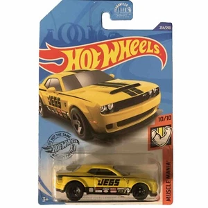 2020 Hot Wheels #234 Muscle Mania 10/10 '18 DODGE CHALLENGER SRT DEMON B143 - Picture 1 of 9