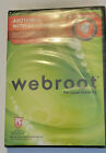 WEBROOT PERSONAL EDITION SECURITY-ANTIVIRUS-WITH SPY SWEEPER-NEW-SEALED
