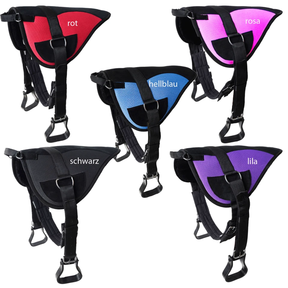 L-Sport Reitkissen mit Steigbügeln und Sattelgurt 2.Wahl - Bild 1 von 4