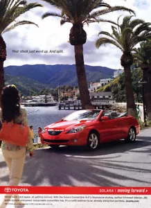 Toyota Solara 2005 coche anuncio de revista de 1 página - Imagen 1 de 1