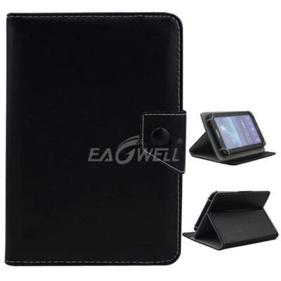 For 10" - 10.1" Tablet PC Tab Universal Classic Stand Folio Leather Case Cover - Image 1 of 4