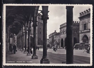 Cartolina Cremona Piazza del Duomo ANIMATA CG254 - Picture 1 of 1