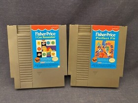 Lot 1990 NES Original Fisher-Price I CAN REMEMBER Nintendo Games PERFECT FIT