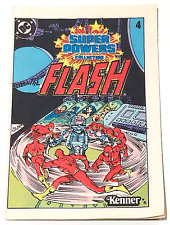 1983 DC COMICS SUPER POWERS FLASH #4 GD/VG MINI COMIC BOOK KENNER FIGURE INSERT