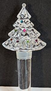 Bouchon de bouteille LENOX arbre de Noël bijoux bouchon de bouteille en cristal