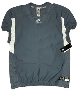*NEW* Adidas Men's Gray Blank Football Jersey; MSRP $80.00; Size 2XL - Picture 1 of 8