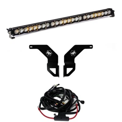 Kit de barra de luz de parachoques LED Baja Designs S8 30 pulgadas para Toyota Tacoma 2016-2023 Foto 1 de 4