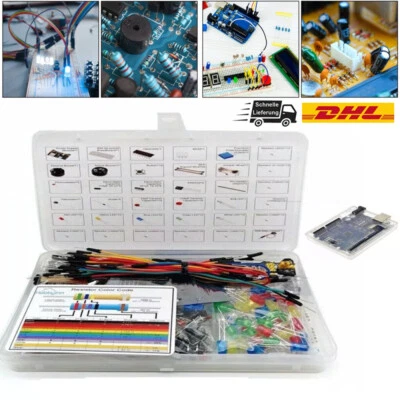 UNO R3 Starter Set kompatibel mit Arduino IDE Elektronik Projekt Einsteigerset - Bild 1 von 4