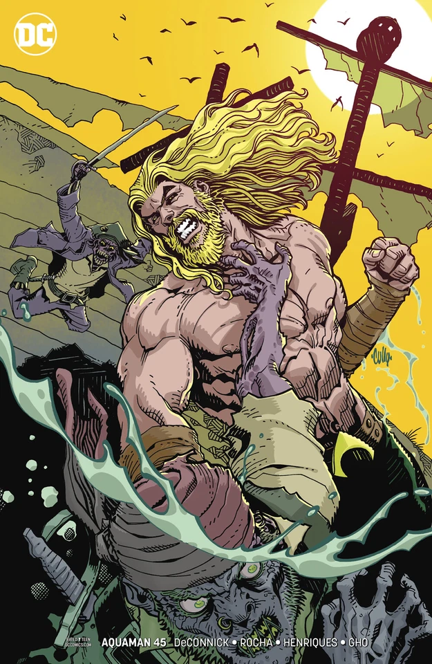 AQUAMAN (2016-2020) #45 VARIANTE VAR ED DC COMICS - Photo 1/1