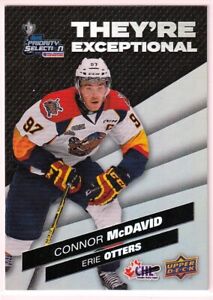 2021-22 Upper Deck CHL THEY'RE EXCEPTIONAL RC Connor McDavid  #TE3