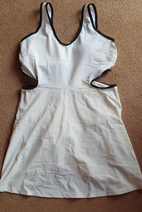 Badekleid Badeanzug Einteiler Bademode weiß Gr. 42 neu - Bild 1 von 4