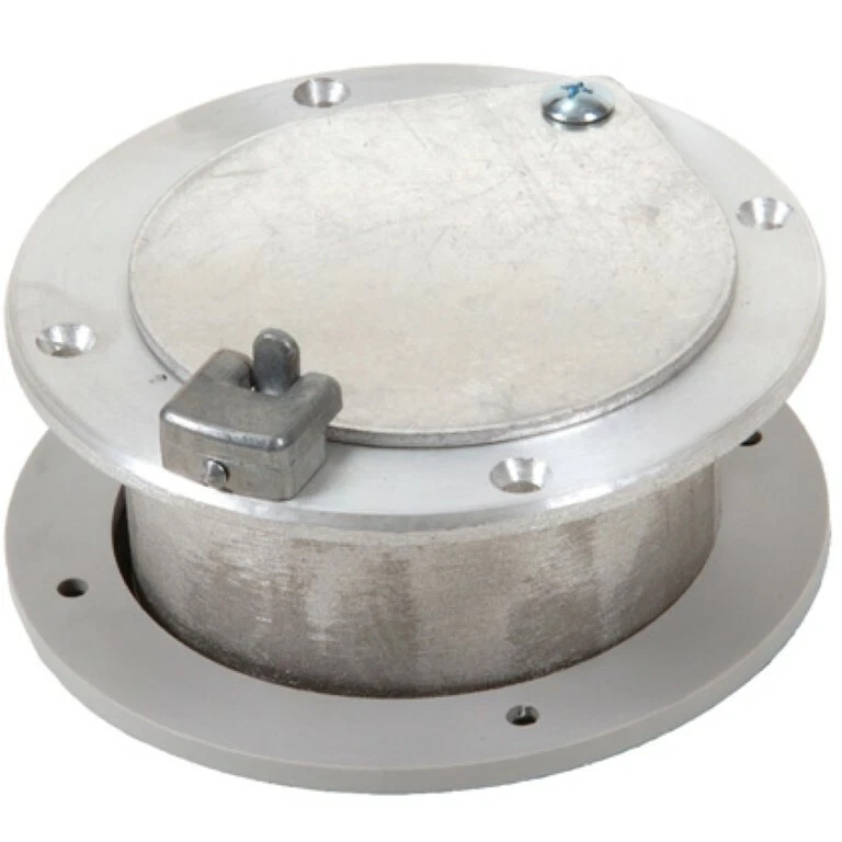 HARDWARE STORE Garage Door Port Latching Exhaust Vent 3″ x 2″ Wall Mount Air Vent Hardware Incl