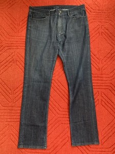 Mens Elie Tahari Blue Jeans Duncan Straight Fit Size 36 X 33