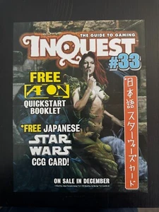 INQUEST #33 PROMO POSTER 8,75x11 * 1997 - Bild 1 von 2