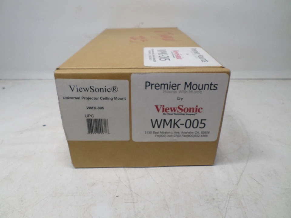 ViewSonic WMK-005 Universal Projector Ceiling Mount - Image 1 of 4