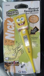 SpongeBob SquarePants Digital Musical Thermometer New Sealed In Package