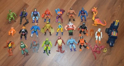 MOTU, lote de figuras He-Man de colección maestros del universo KO set Thundercats Foto 1 de 4