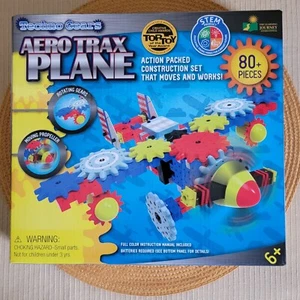 Aero Trax Plane Techno Gears STEM Construction Set The Learning Journey Ages 6+ - Picture 1 of 5