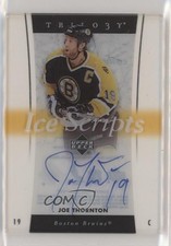2005-06 Upper Deck Trilogy Ice Scripts Joe Thornton #IS-JT Auto