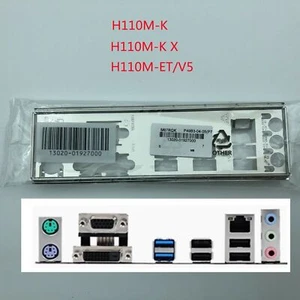 Do płyty głównej Asus H110M-K & H110M-K X & H110M-ET/V5 Shield I/O IO - Zdjęcie 1 z 3