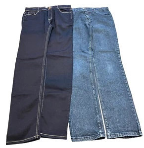 Lot Jordache Cat & Jack Jeans Girls Size 16 Skinny 2 Pair J3 - Picture 1 of 6