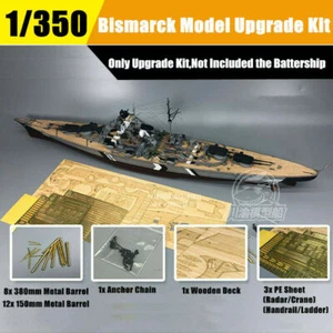 1/350 German Battleship Bismarck Detail-up Part for Hobby Boss/Tamiya/Revell - Picture 1 of 30