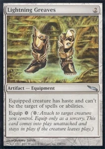 Lightning Greaves - Damaged / Poor MTG Mirrodin - Picture 1 of 1