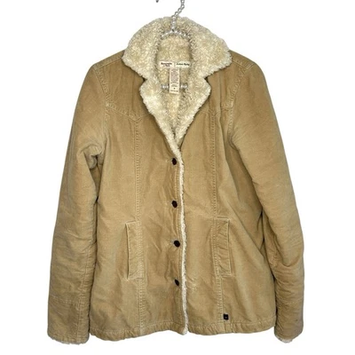 Chaqueta De Colección Abercrombie Fitch Sherpa Pana S Y2k Boho Grunge Indie Western Foto 1 de 4