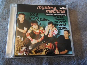 Mystery Machine SIGNED CD Headfirst Into Everything Nettwerk Records 1998 - Picture 1 of 2