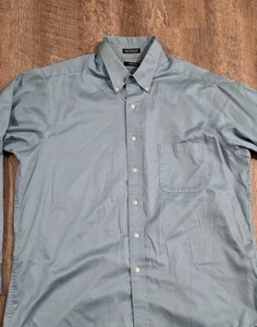 IZOD Cotton Twill Herren Langarm Button Down türkis Hemd Größe XL - Bild 1 von 10