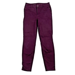 Jeans donna Talbots vita alta impeccabile jegging 6 (29x27) Maeve elasticizzato alla caviglia - Foto 1 di 11