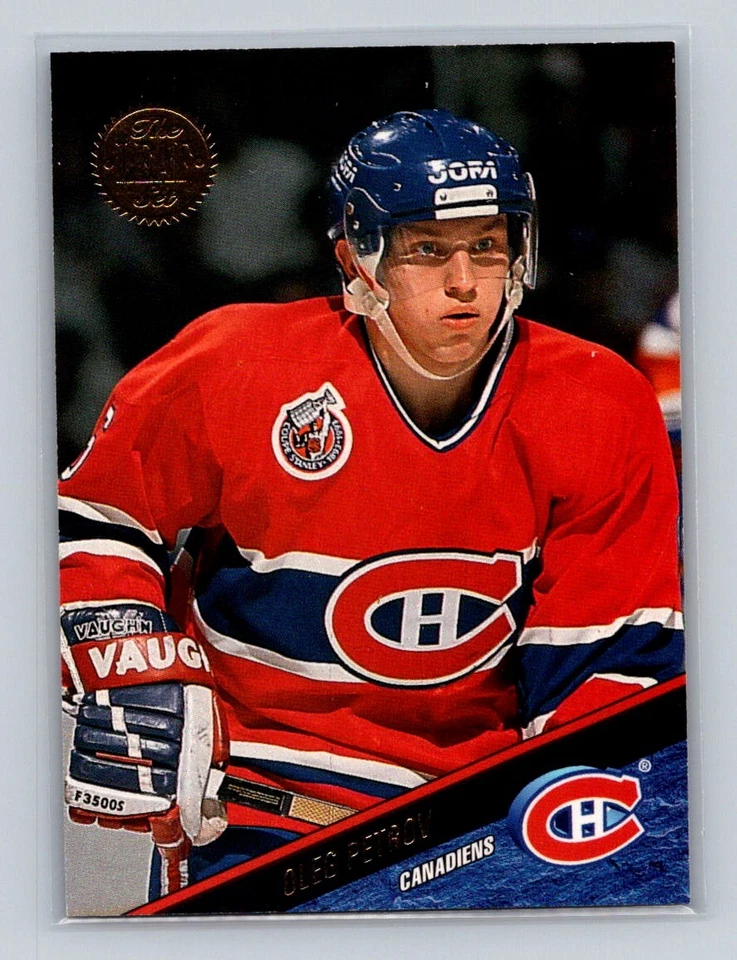 1993-94 Leaf #260 Oleg Petrov Montreal Canadiens - Image 1 of 2
