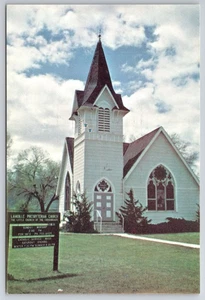 Lamoille Iglesia Católica Presbiteriana Encrucijada Nevada Postal Años 70 Mizpa - Imagen 1 de 2