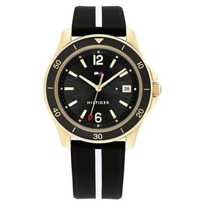 Tommy Hilfiger Black Womens Analogue Watch Brook 1782509 - Picture 1 of 4