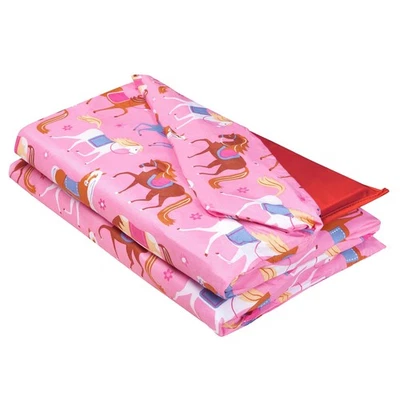 Funda de alfombrilla para siesta para niños | Se adapta a alfombrillas de 1,5 pulgadas de grosor | Dinosaur Land Foto 1 de 4