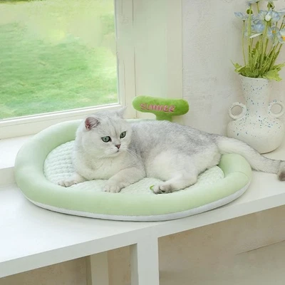 Pet Cooling Mat Pet Bed Mat Summer Versatile Breathable Comfortable Kennel - Image 1 of 4