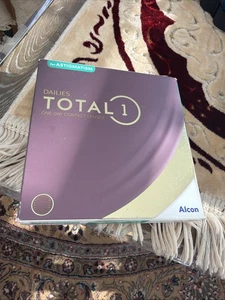 Dailies Total 1 Pack Of 90 One Day Use Contact Lenses - 1 Box Ex 06-2026 - Picture 1 of 8