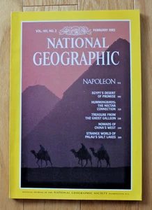 National Geographic febrero 1982 Napoleón; Colibríes; Galeón; Gologs; Palau - Imagen 1 de 20