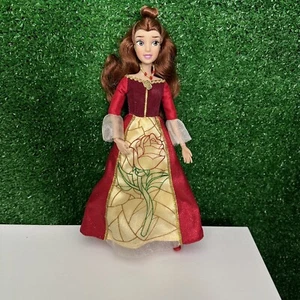 Vestido iluminado y sonido retirado de la Bella Muñeca de la Tienda Disney Bella y la Bestia Trabajos - Imagen 1 de 11