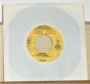 Diana Ross Michael Jackson – Ease On Down The Road - 45 Single Record Excellent - Picture 1 of 2