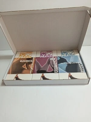 Winsor Pilates Exercise Basic 20 минут тренировка скульптура тела VHS 3 кассеты набор - Изображение 1 из 4