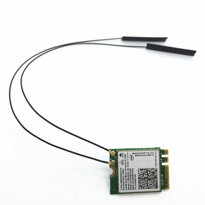 A pair Connector MHF4 2. 4/5G wifi antennas for Intel NGFF card 18.5cm - Image 1 of 4