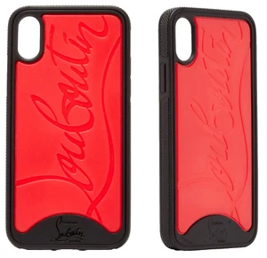 CHRISTIAN LOUBOUTIN Loubiphone Baskets IPHONE X XS Sac Housse Étui Couverture - Photo 1 sur 15
