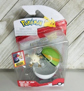 Pokémon Clip N Go Mankey with Poke Ball 2 Inch Battle Figure Brand NIB New - Picture 1 of 4