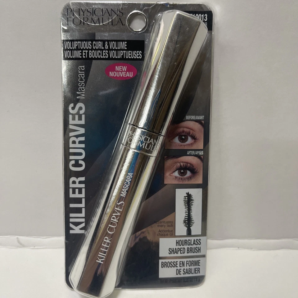 Physicians Formula Killer Curves Curl and Volume Mascara PF10013 BLACK NOIR - Image 1 of 1