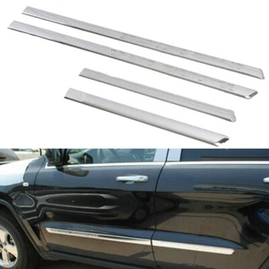 ABS Chrome Body Side Molding Line Cover Trim For Jeep Grand Cherokee 2011-2013 - Bild 1 von 6