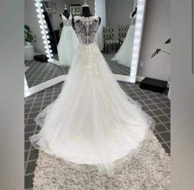 Vestido de novia Maggie Sotero nunca usado, nuevo con etiquetas, talla 8 ¡Perfecto estado! Foto 1 de 4