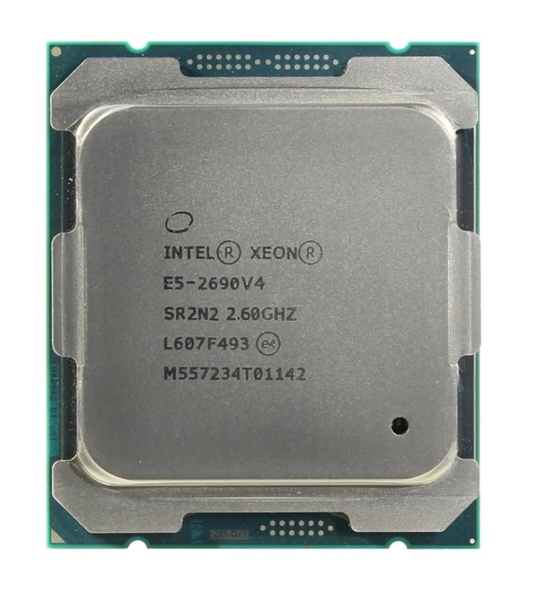 Matched Pair _ Intel Xeon E5-2690 v4 2.6GHz 14-Core 135W LGA2011-3 CPU SR2N2 - Image 1 of 1