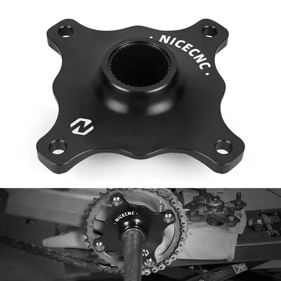 For Yamaha Raptor 700R Rear Wheel Axle Collar Sprocket Hub 2009 2011-2024 Black - Image 1 of 4
