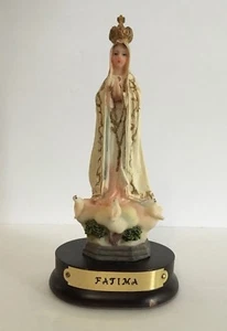 Small Fatima Statue  Marked 'Imagem' - Picture 1 of 9